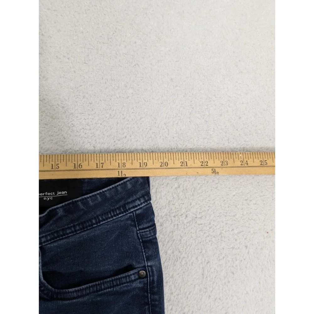 The Perfect Jean NYC TPJ Jeans Mens 40X34 Blue Slim Fit Stretch Comfort Viscose‎